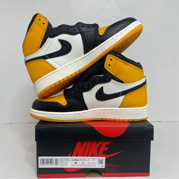 Nike Air Jordan 1 Retro High OG GS “Taxi” 2022 - Picture 3 of 4